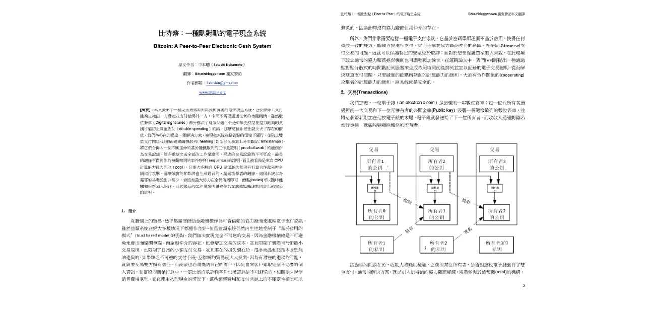 【比特币创世记】从9页纸到万亿市值：一个神秘人如何改变世界